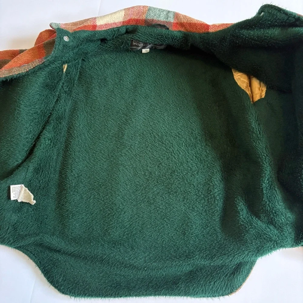Vintage Rare Montgomery Ward wool Men's Plaid Jacket size M but fits smaller - Picture 12 of 15